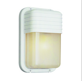 Mesa II Modern Rectangular 10" Downlight Outdoor Wall Lantern - Exterior Bulkhead Fixture