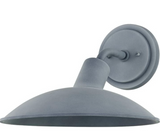 Otis Industrial Galvanized Steel Exterior Barn Light Wall Sconce