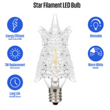 LED Starlight Retro Starburst Sputnik Bulbs