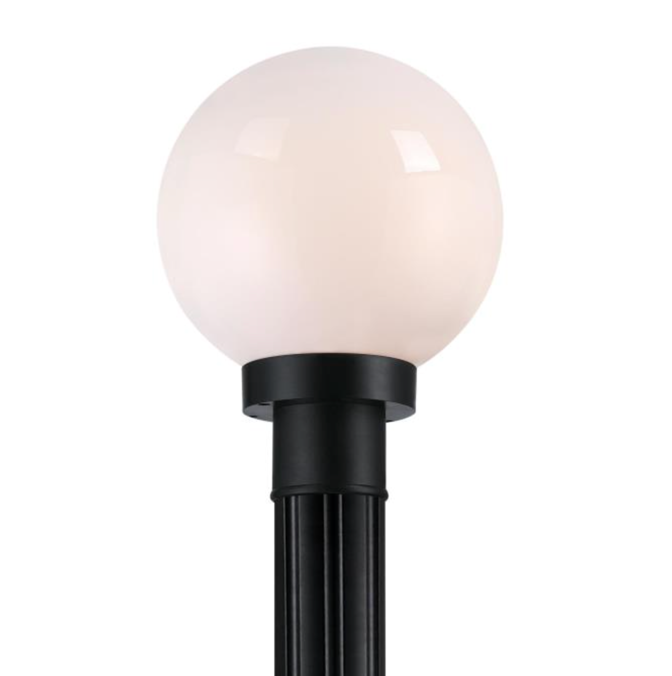 Exterior Post Mount Globe Light