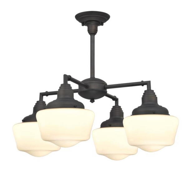Scholar Schoolhouse Chandelier / Flush Mount