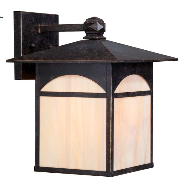 Canyon Large Honey Glass Outdoor Lantern