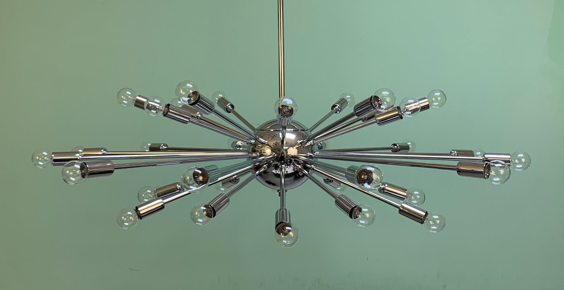 36" 36-light Sputnik Chandelier in Polished Chrome  by Practical Props