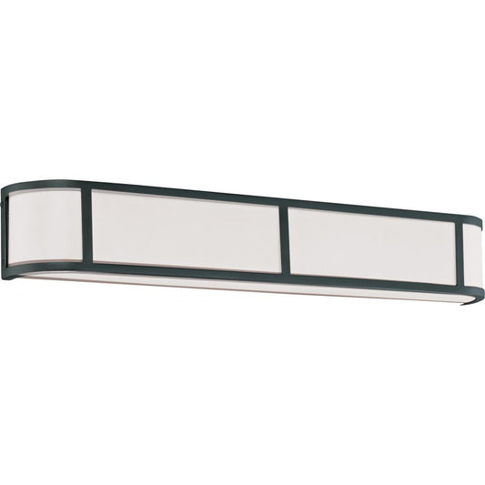 Odeon 3-light Modern Vanity Bath Sconce by Nuvo Lighting - Dark Aged Bronze - 60-2974
