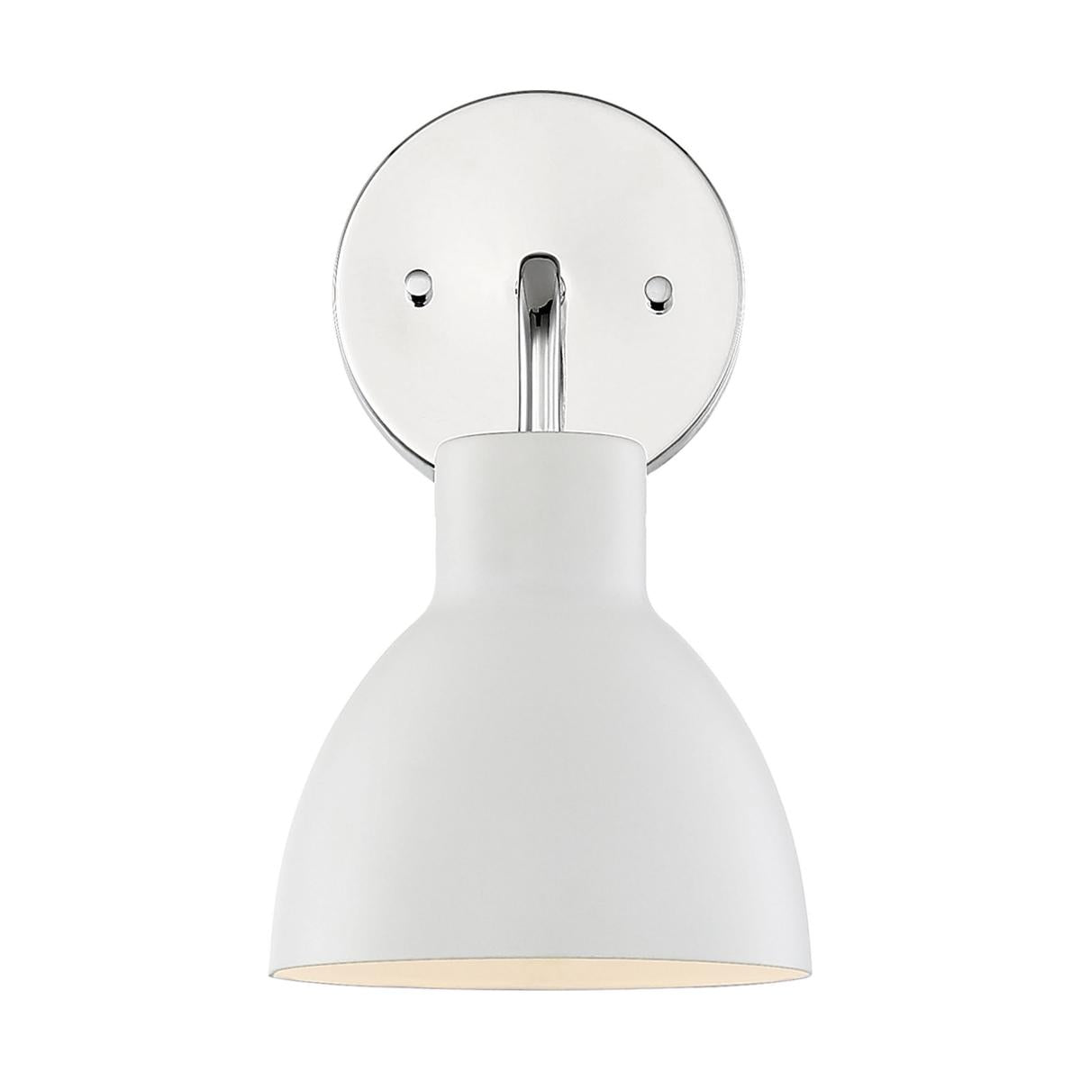 Sloan 1-Light Modern Vanity Wall Sconce with Metal Shade
