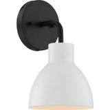 Sloan 1-Light Modern Vanity Wall Sconce with Metal Shade