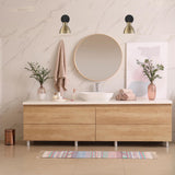 Sloan 1-Light Modern Vanity Wall Sconce with Metal Shade