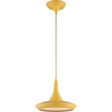 Fantom LED Retro Adjustable Pendant Light -  Yellow