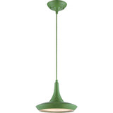 Fantom LED Retro Adjustable Pendant Light - Green