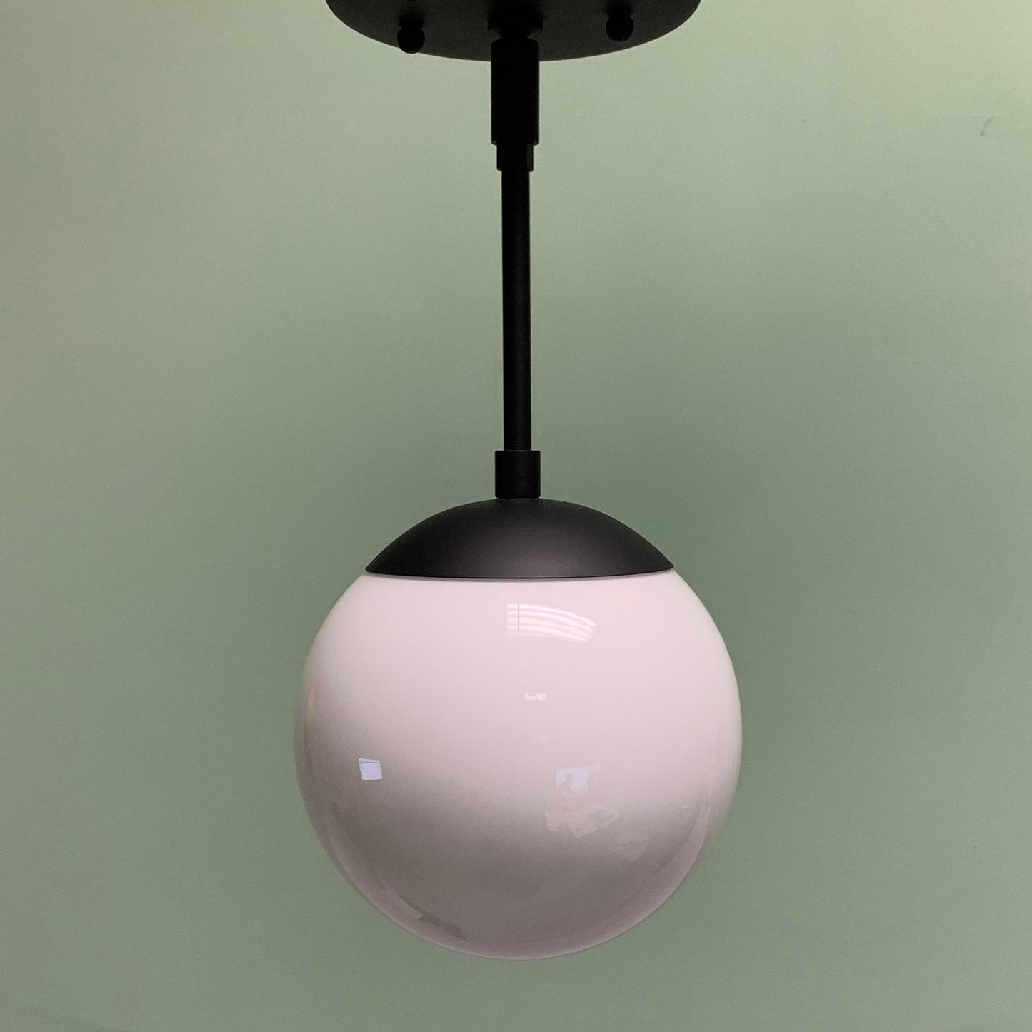 6" Glass Globe Pendant