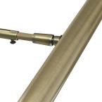 14" Slimline Incandescent Brass Wall-Mount 2-Light Picture Light - Interior Spotlight for Artwork