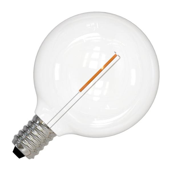 LED G16 Clear Round Sputnik Globe Light Bulbs - 2700k Warm White - Mid Century Modern Lighting by Practical Props