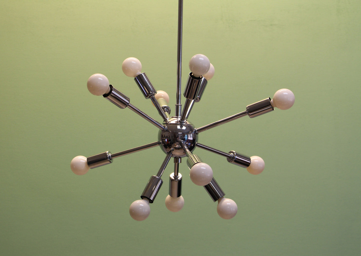 Baby Midround Sputnik Chandelier Chrome