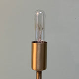 T6 Clear Tube Bulb E12 Candelabra-Base Lightbulb