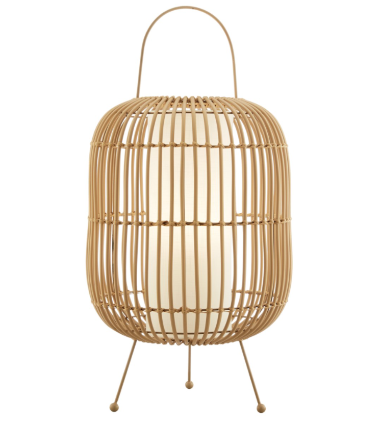 Clement LED Lantern - Brown