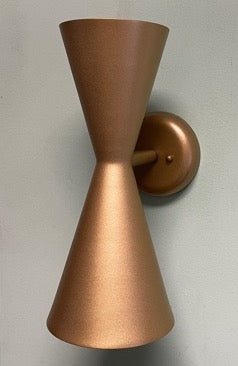 Exterior Hourglass Sconce