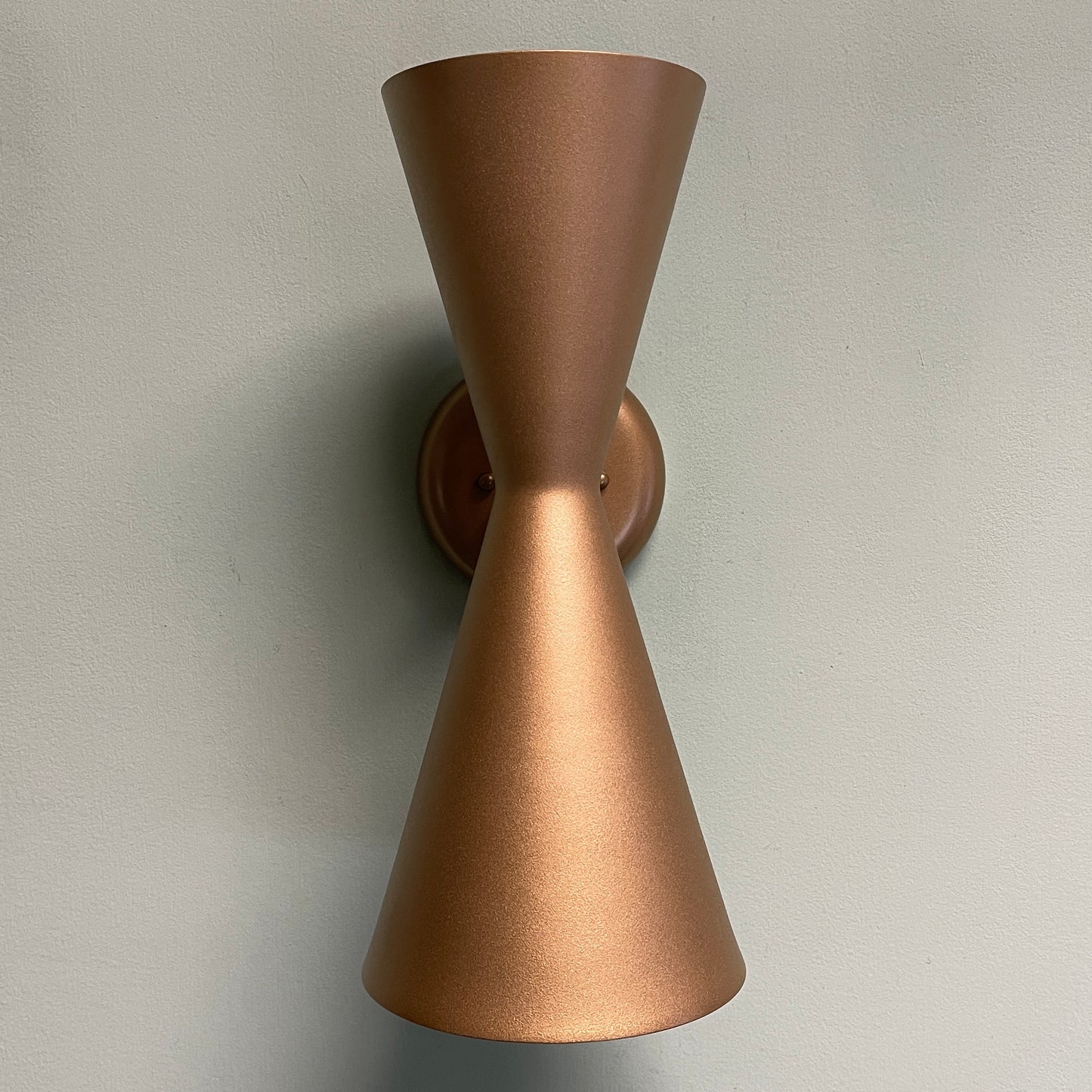 Exterior Hourglass Sconce