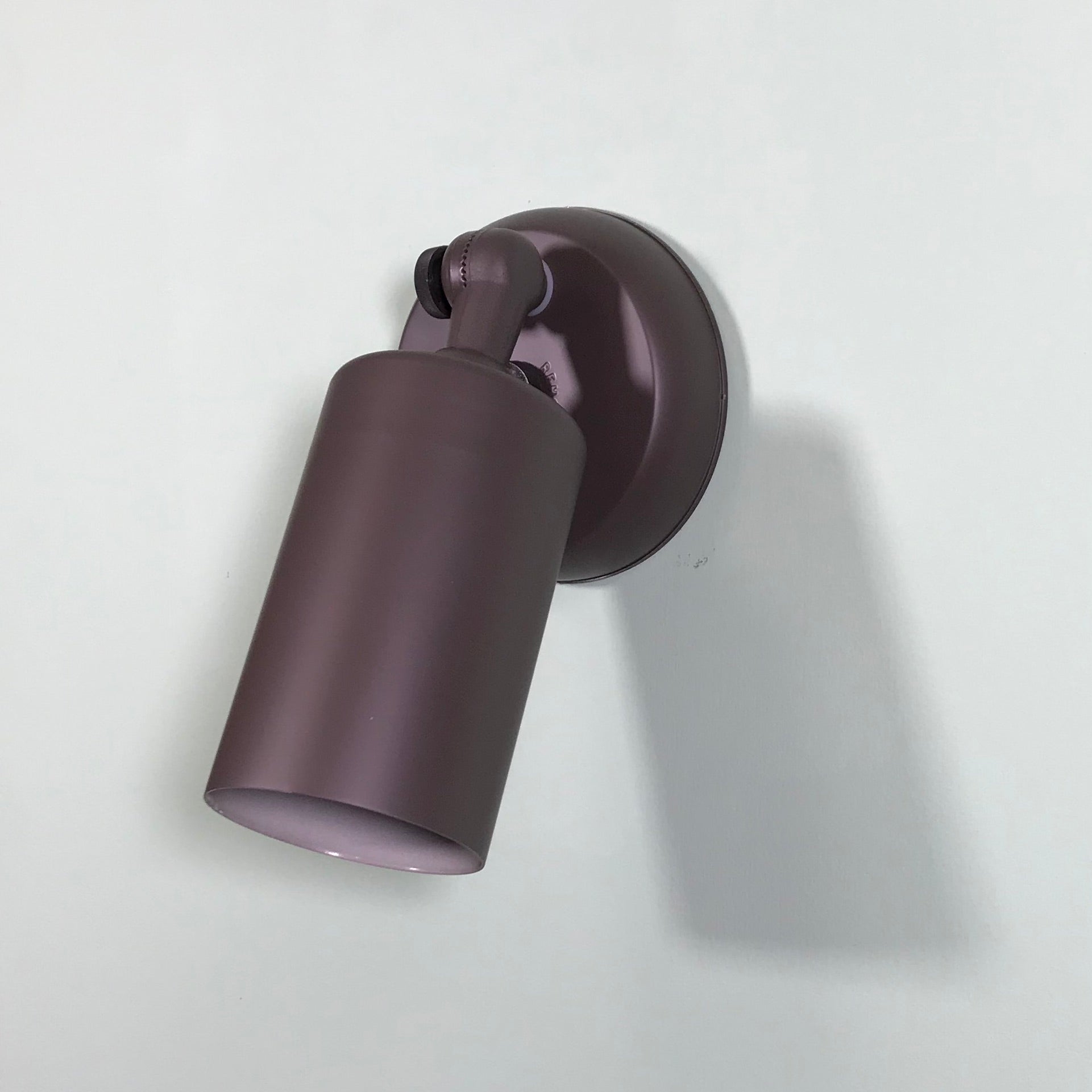 Remcraft 1106 Small Single Cylinder Sconce in Matte Bronze