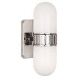 Rio Modern Capsule 2-Light Wall Sconce by Jonathan Adler - Polished Nickel