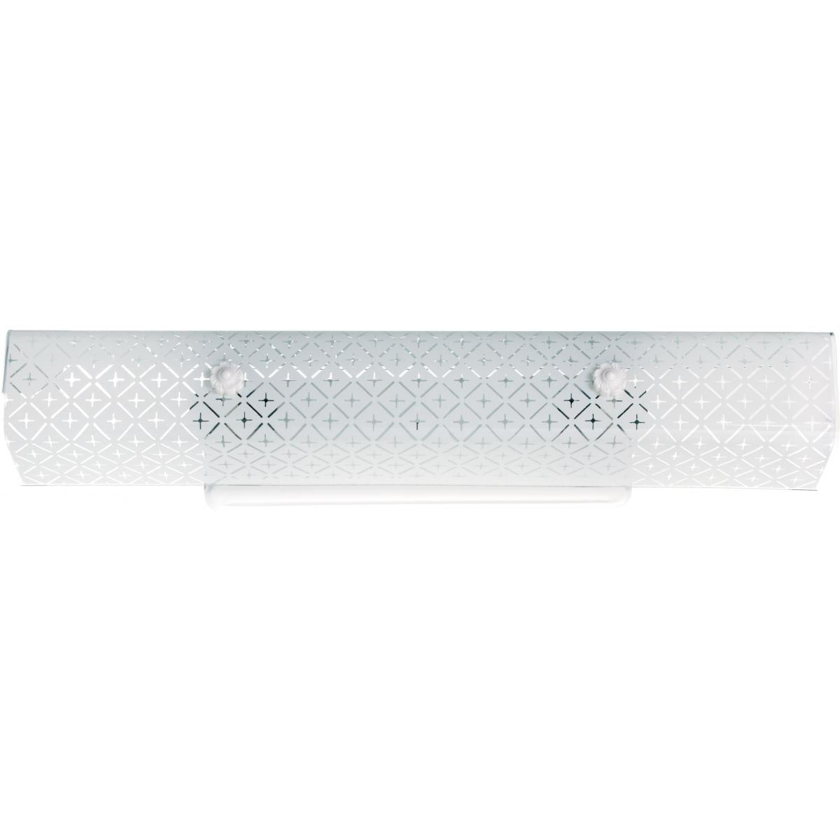Retro 24" Channel Glass Bath Sconce - Midcentury Modern Lighting by Practical Props