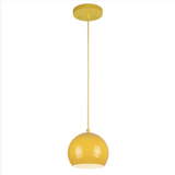 Adjustable Mini Modern Globe Pendant by Westinghouse - Yellow