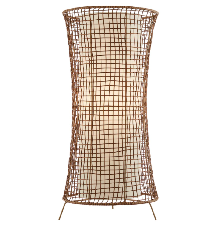Cleavon Modern Rattan Outdoor Wireless Table Lamp