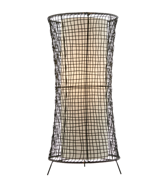 Cleavon Modern Rattan Outdoor Wireless Table Lamp