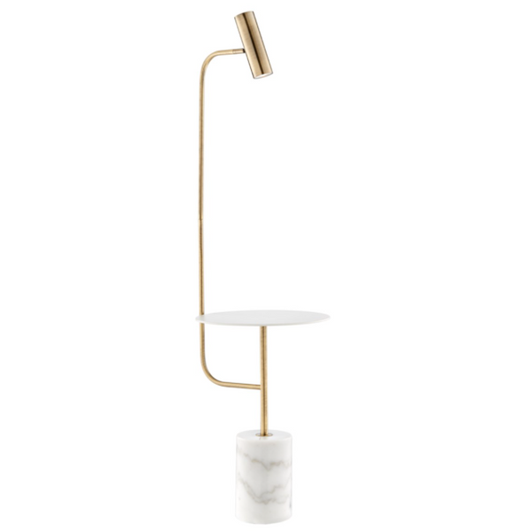 Tatum Marble LED Floor Lamp
