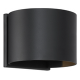 Lightgate Square Architectural LED Exterior Sconce - Matte Black or Matte White