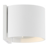 Lightgate Square Architectural LED Exterior Sconce - Matte Black or Matte White