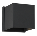 Lightgate Square Architectural LED Exterior Sconce - Matte Black or Matte White