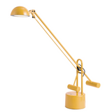 Halotech Retro LED Desk Lamp - 1980s 1990s Halogen-Style Weighted Arm Task Lamp by Lite Source