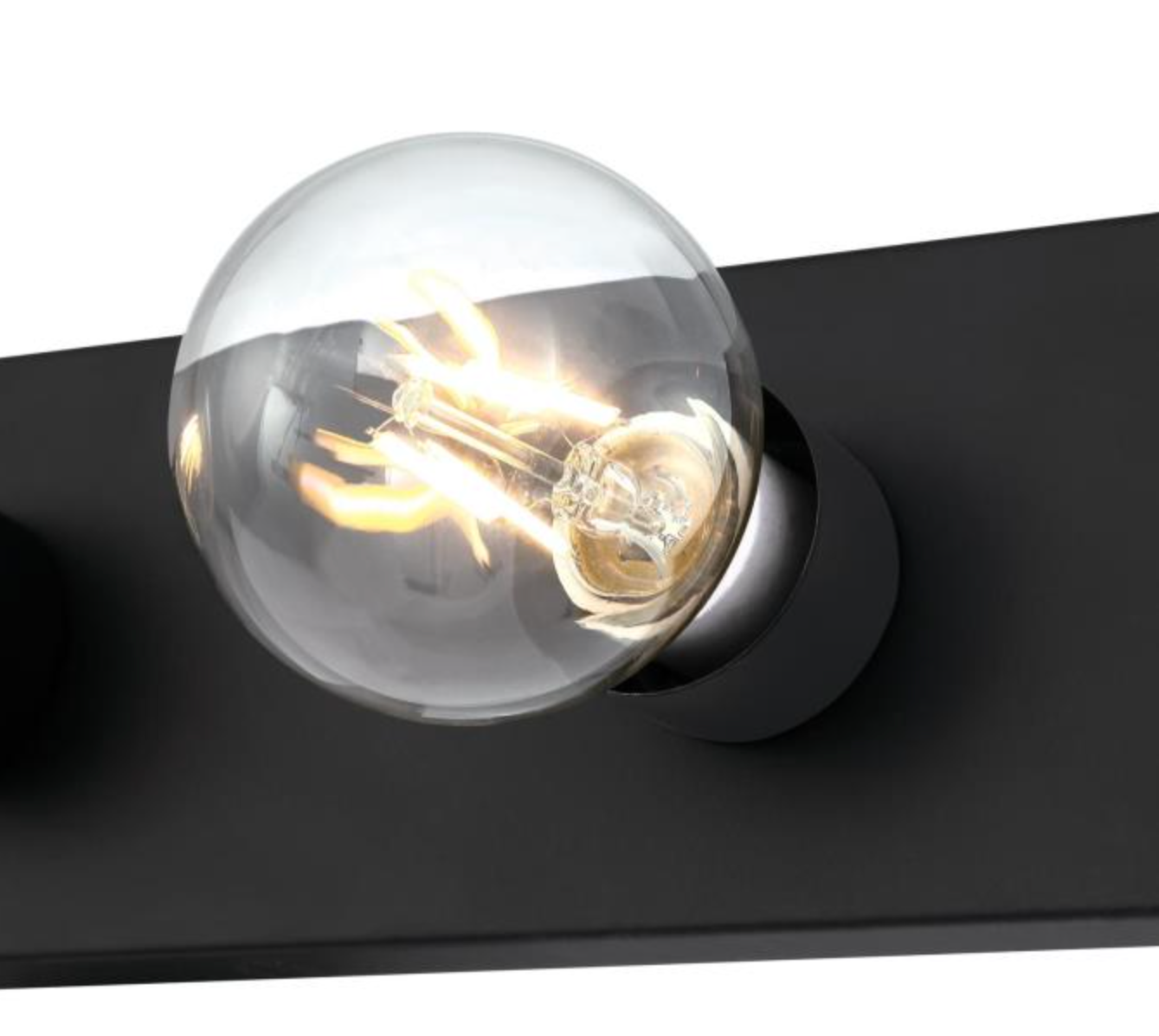 4-Light Modern Hollywood Makeup Mirror Vanity Wall Sconce 24" Bath Fixture - Polished Chrome, Polished Brass, Matte Black, White, or Beveled Mirror - Mid Century Modern Lighting by Practical Props