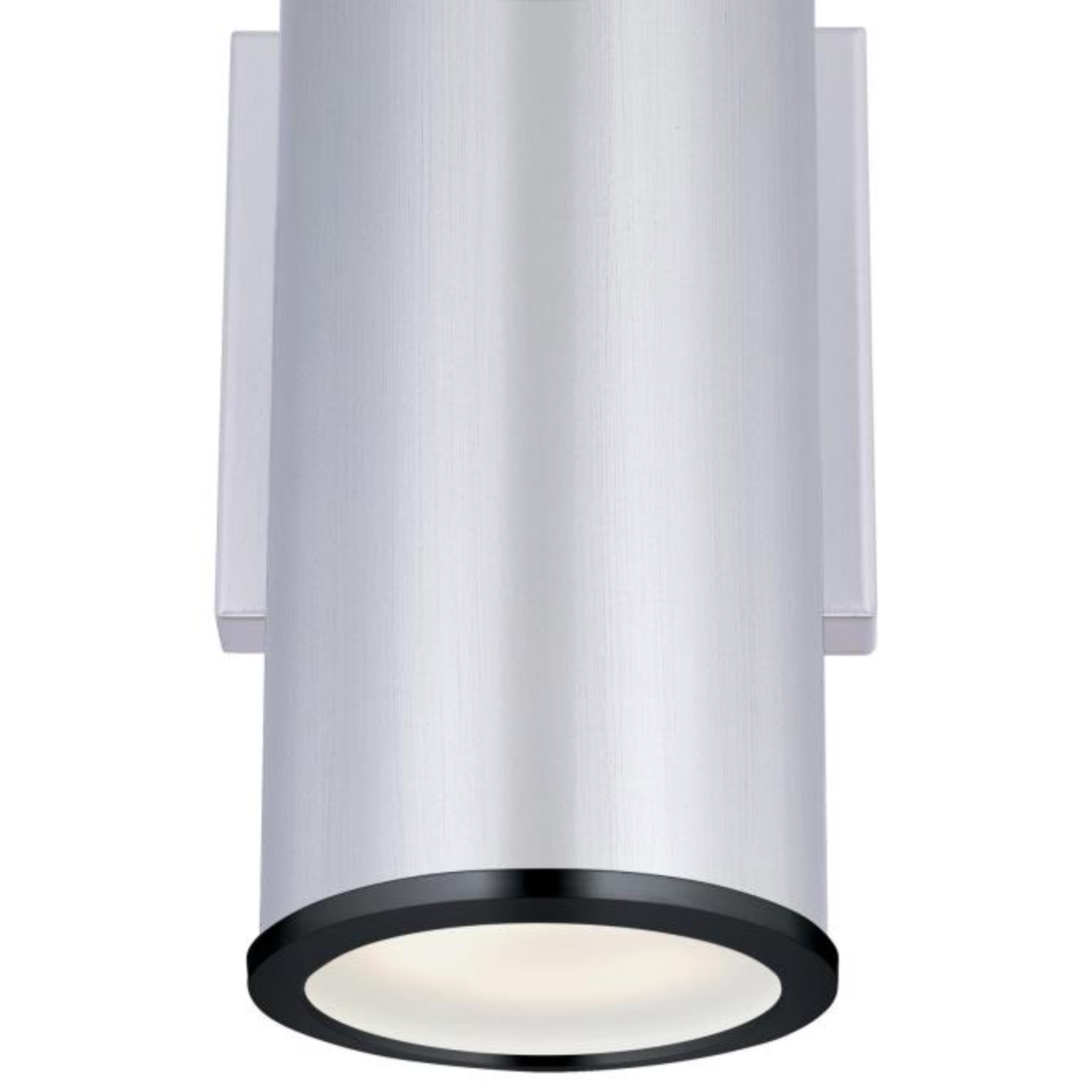 Mayslick Dimmable LED Exterior Wall Sconce - Outdoor 2-light Up-Down Cylinder Light