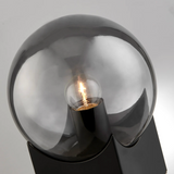 Oksena Smoked Globe Accent Lamp