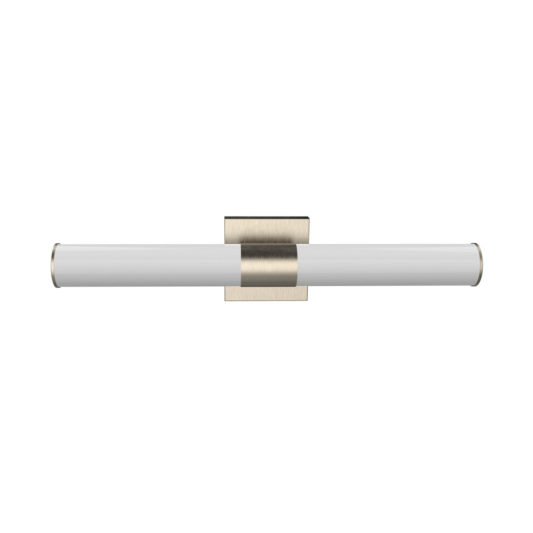 Ackerman 24" LED Linear Cylinder Vanity Wall Sconce in Brushed Nickel