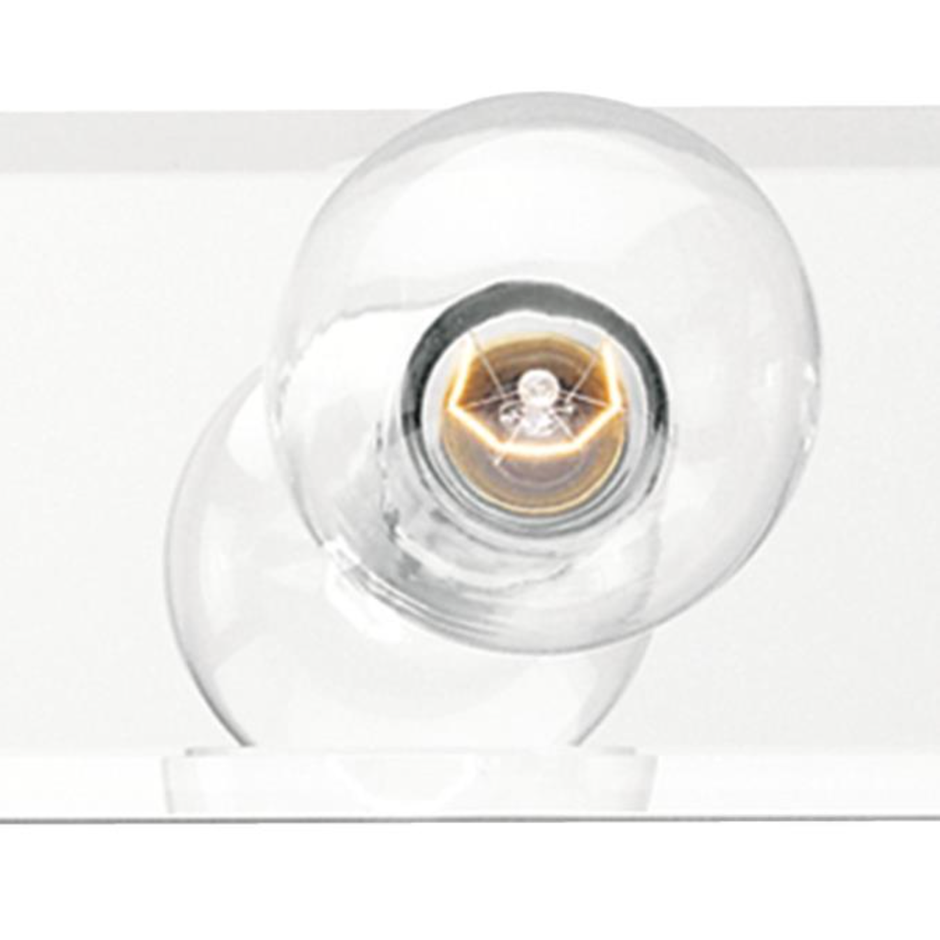 6-Light Modern Hollywood Makeup Mirror Vanity Wall Sconce 36" Bath Fixture - Polished Chrome, Polished Brass, or Beveled Mirror - Mid Century Modern Lighting by Practical Props