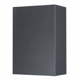 Matte Black Modern Exterior Downlight Rectangular Wall Sconce