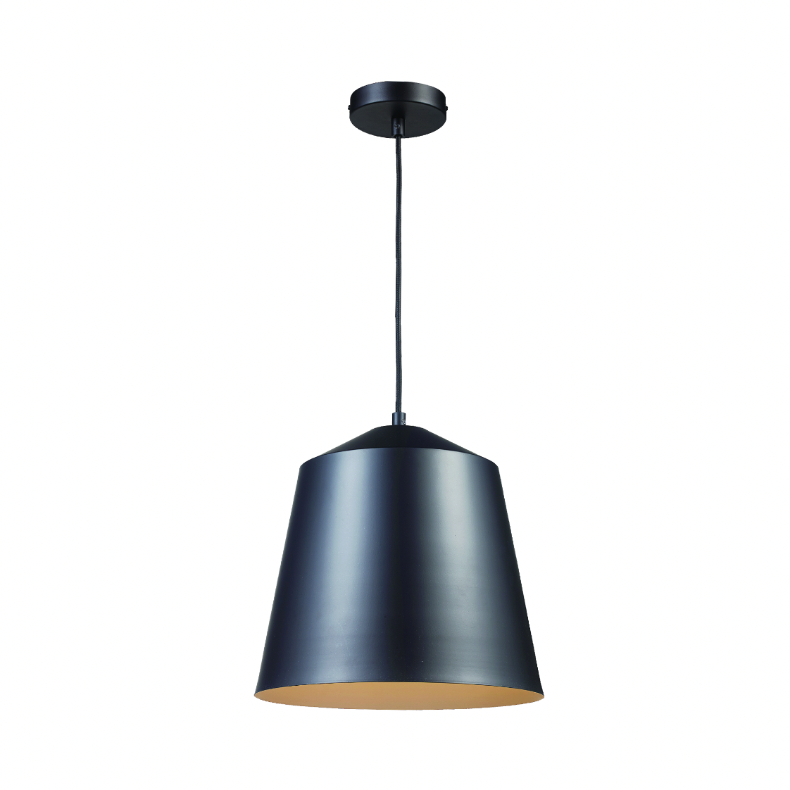 Benjamin Modern Bell Shade 1-Light Industrial Pendant