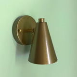 Mini Bullet Wall Sconce for Vintage Camper Trailers by Practical Props