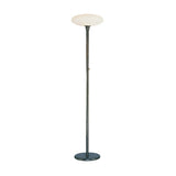 Ovo Modern Mushroom Globe Torchiere Floor Lamp by Rico Espinet- Aged Brass, Polished Nickel, or Old Bronze 