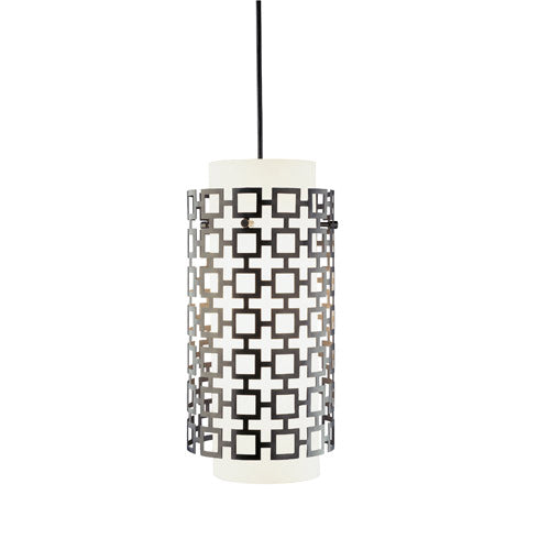 Parker Adjustable Retro Pedant Light by Johnathan Adler in bronze