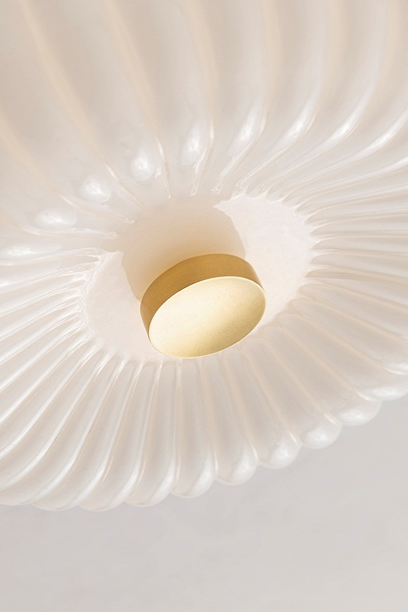 Lydia 2-Light Flush Mount Ceiling Fixture - Mitzi by Hudson Valley