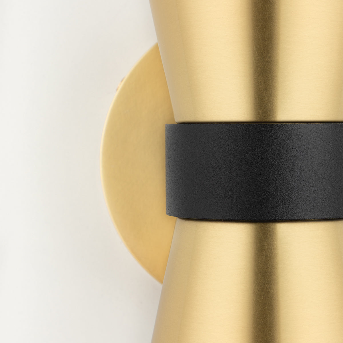 Angie 2-Light Wall Sconce in Modern Brass