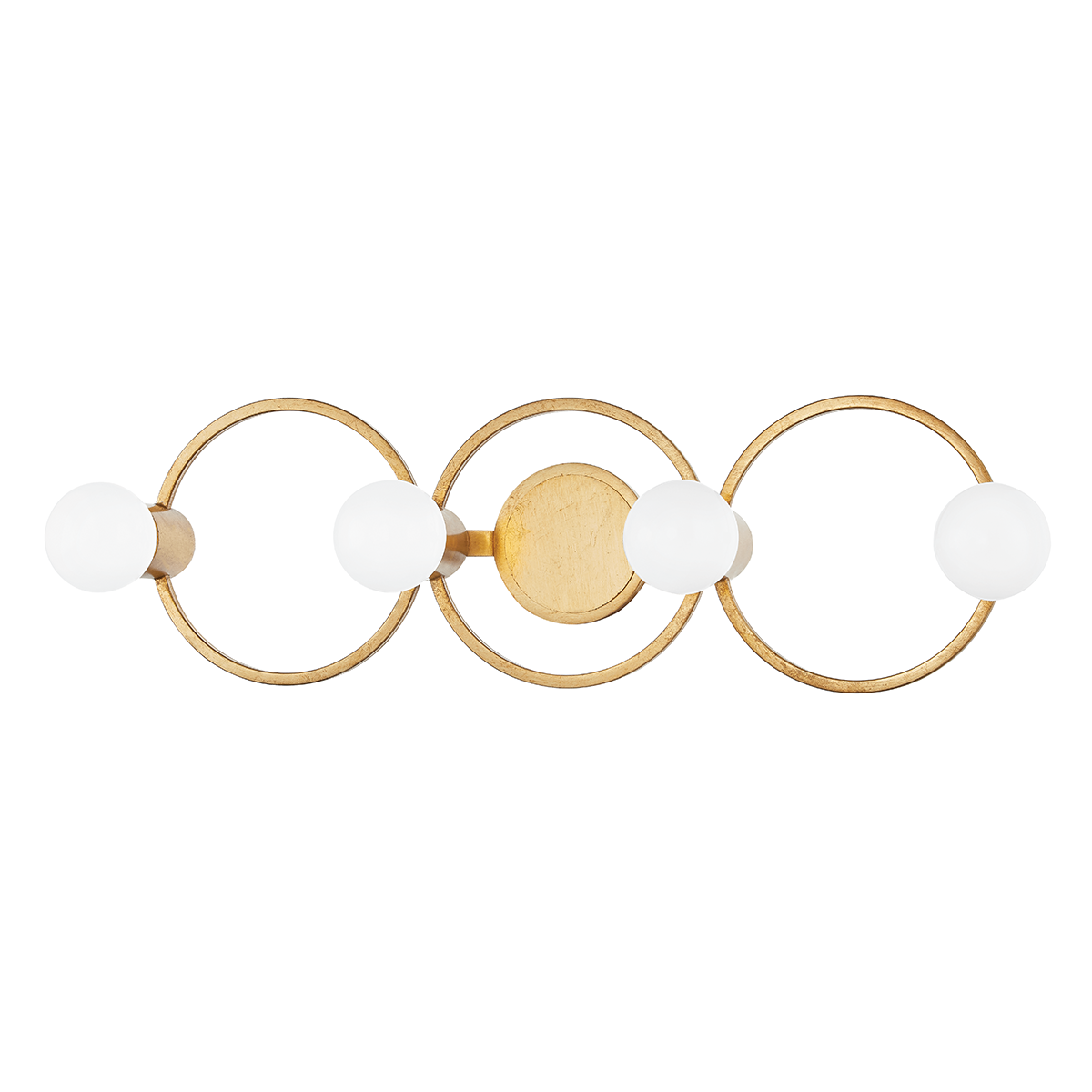 Hope 4-Light Globe Wall Sconce in Gold Leaf