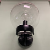 Vintage Exterior Modern Clear Globe Wall Sconce